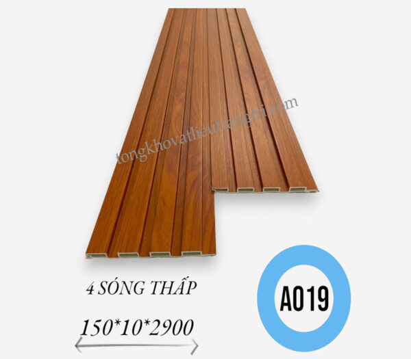 Lam sóng ốp tường - 4 sóng thấp A019