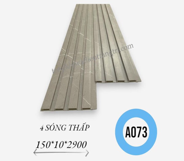 Lam sóng ốp tường - 4 sóng thấp A073